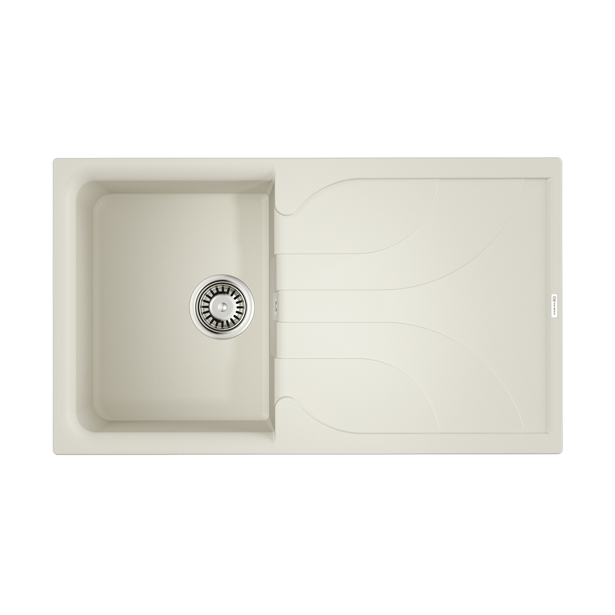 Кухонная мойка 860x500x210 Yasugata 86-WH Tetogranit/белый