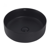 Раковины Раковина накладная 36х36 цвет черный матовый 