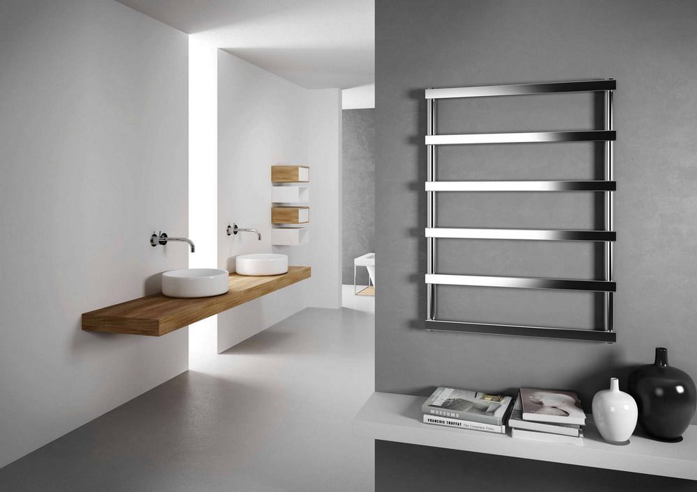 Полотенцесушители Полотенцесушитель водяной 740/530 мм (6 перекладин), цвет хром 