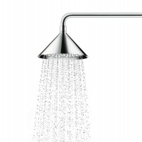 Душевая программа Верхний душ 240 2 jet с держателем, цвет хром 