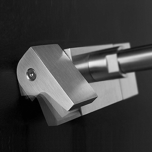 Смесители Настенный двухрычажный смеситель с настраиваемым краном. Длина 200 мм 