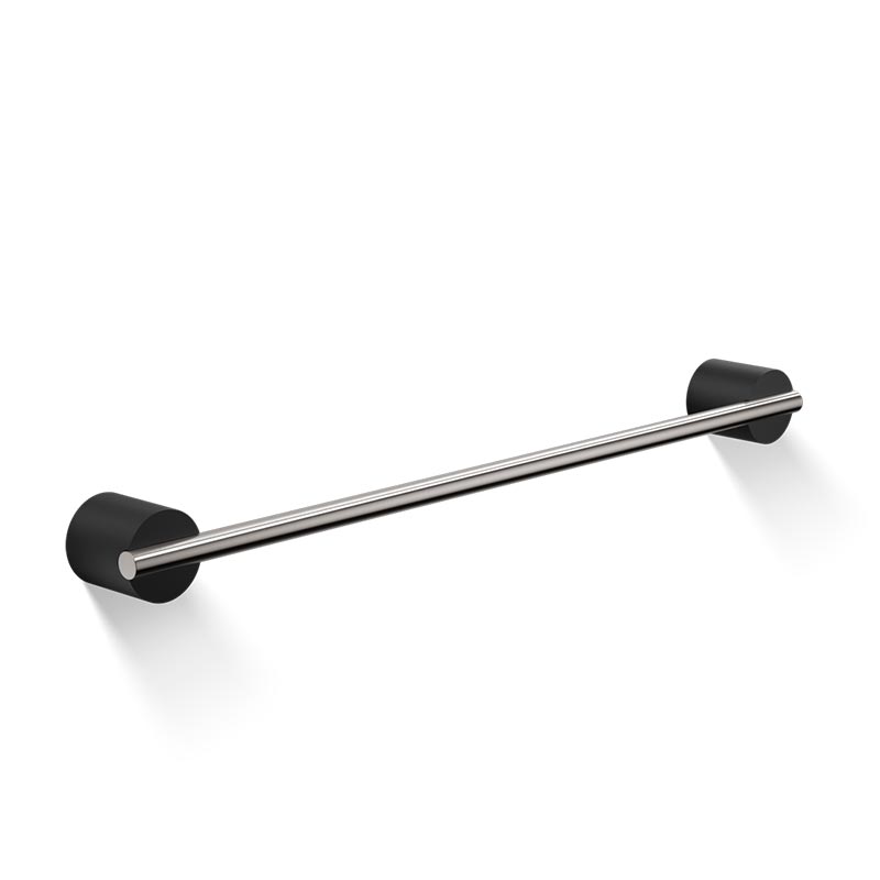 HTE45 Полотенцесушитель, черный матовый/матовая нержавеющая сталь