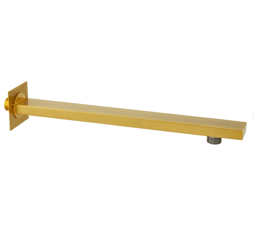 Комплектующие Кронштейн для верхнего душа 400 мм, золото шлифованное 