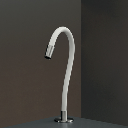 Смесители Настольный гнущийся кран, покрытый цветным силиконом высота 420 мм FLX03 