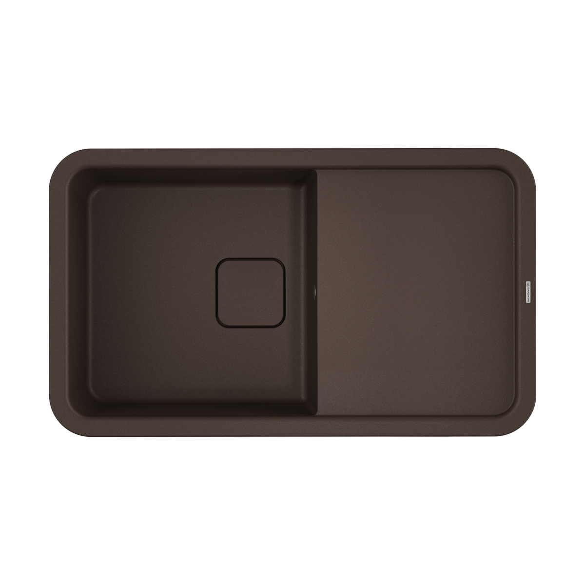 Кухонные мойки Кухонная мойка 860x510x190 Tasogare 86-DC Artgranit/темный шоколад 