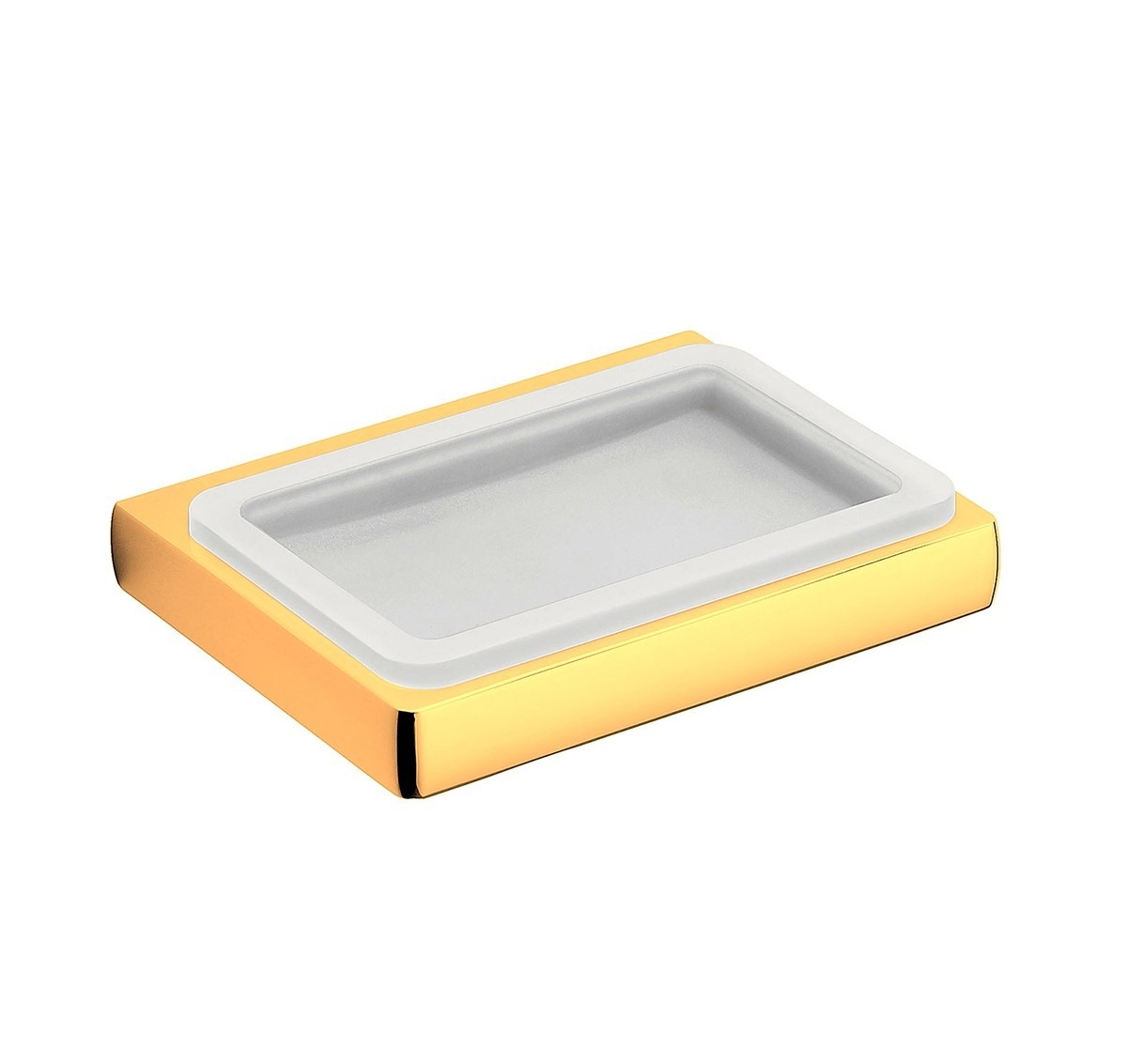 Аксессуары для ванной Мыльница - настенная, золото 