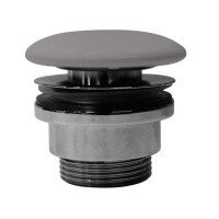 Комплектующие Сливной гарнитур, донный клапан для раковины без перелива (Bistro Matte) 