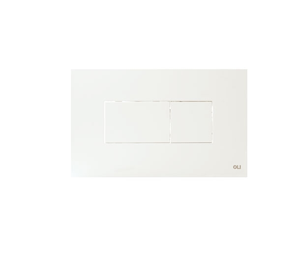 Системы инсталляции Панель KARISMA, двойной слив, белая 