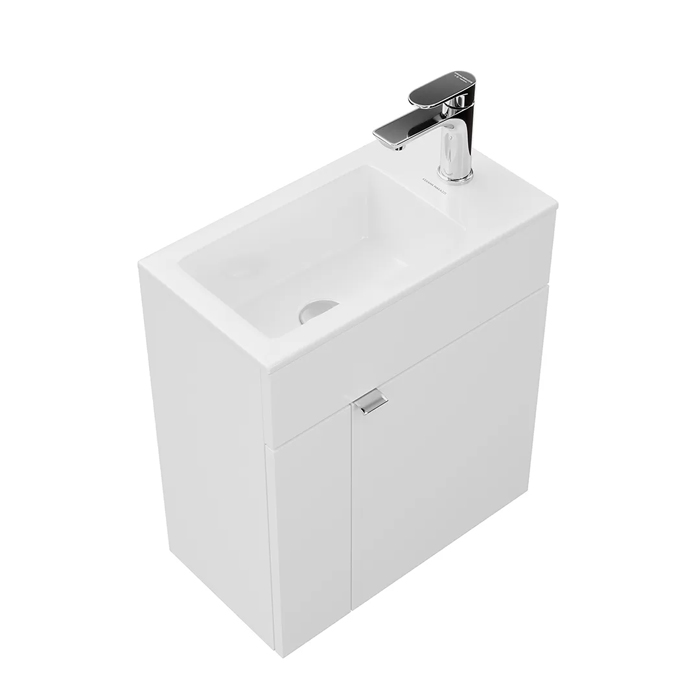 Раковины Раковина встраиваемая сверху 50x27x14,9 см, с 1 отверстием под смеситель, без перелива, белая глянцевая 