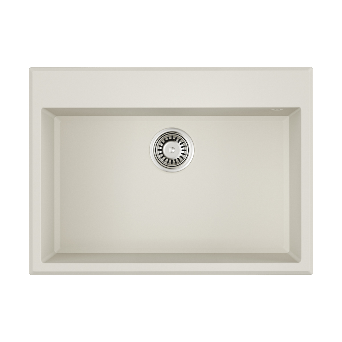 Кухонные мойки Кухонная мойка 680x500x200 Tedori 68-WH Tetogranit/белый 