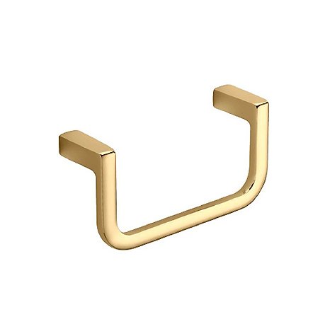 Полотенцедержатель 22х11 см, цвет PVD золото