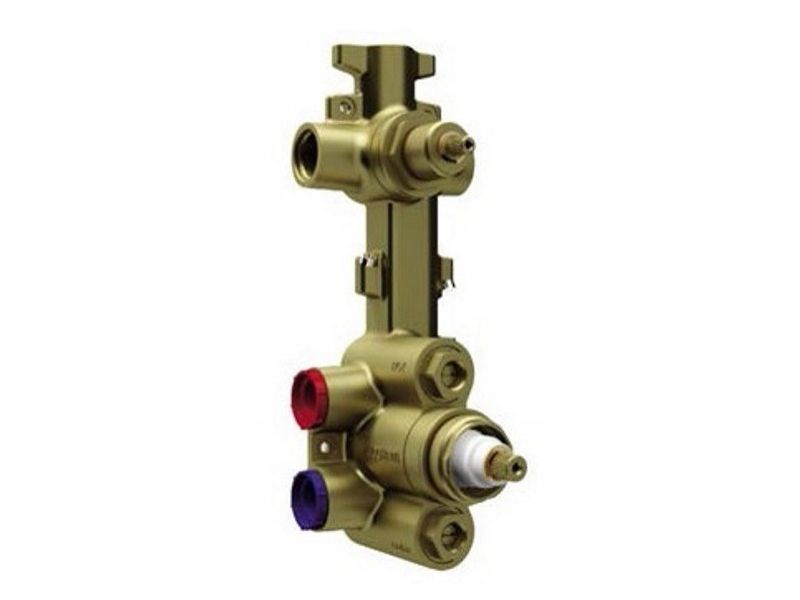 Встроенная часть для термостатического смесителя на 2 положения