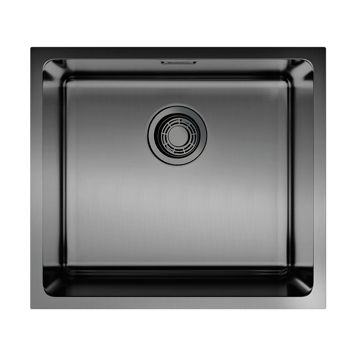 Кухонные мойки Кухонная мойка 490x440x200 Tadzava 49-U/I-GM нержавеющая сталь/вороненая сталь 