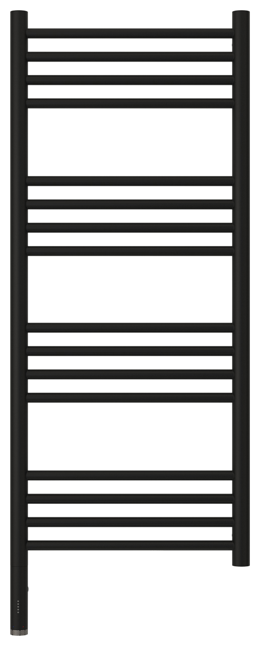 Полотенцесушители Полотенцесушитель электрический прямая 1000х400 / МЭМ левый (Матовый чёрный) 