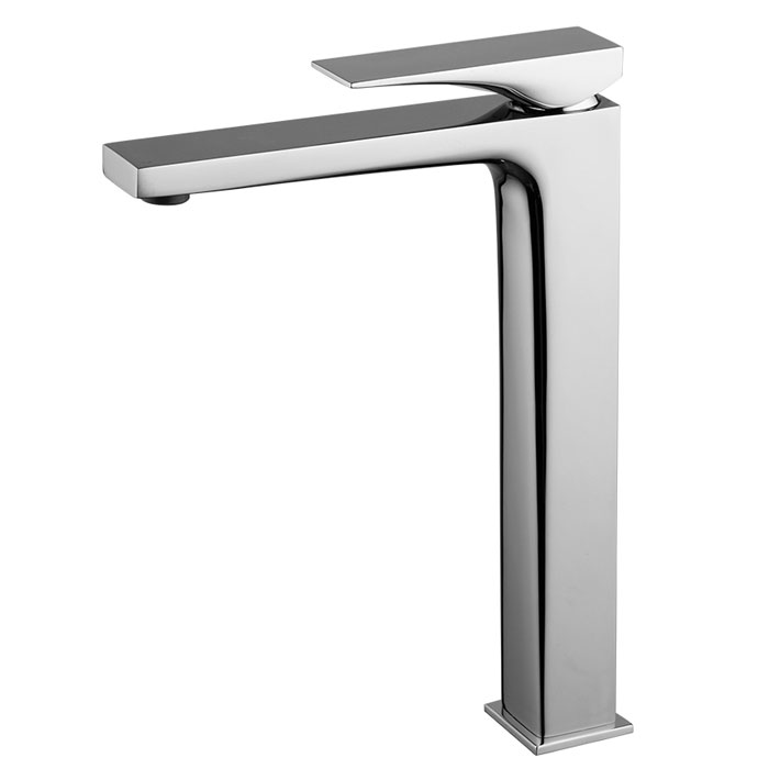 Смесители Смеситель для раковины, на 1 отверстие, высокий, цвет хром 