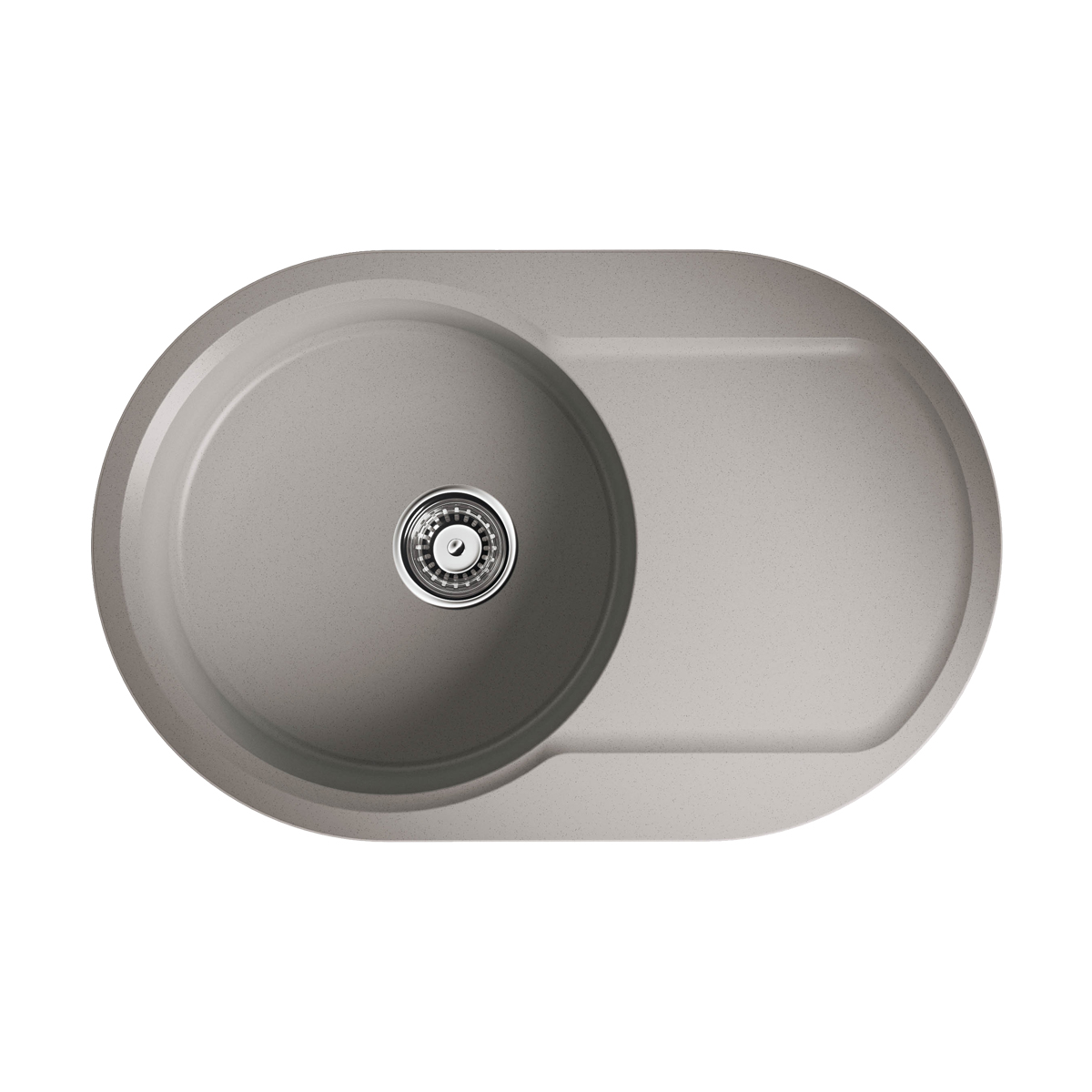 Кухонные мойки Кухонная мойка 780x510x190 Manmaru 78-GR Artgranit/leningrad grey 