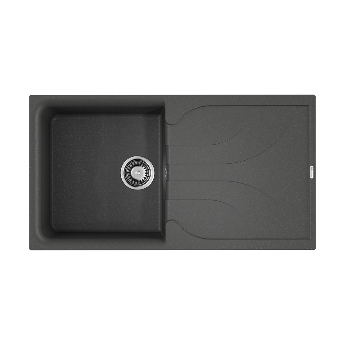 Кухонные мойки Кухонная мойка 1000x500x210 Yasugata 100-PL Tetogranit/платина 