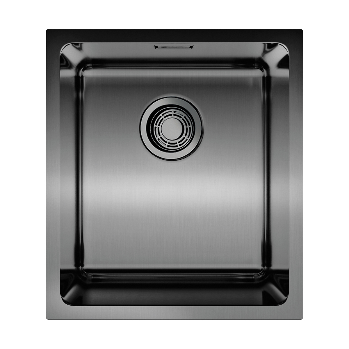 Кухонные мойки Кухонная мойка 390x440x200 Tadzava 39-U/I-GM нержавеющая сталь/вороненая сталь 