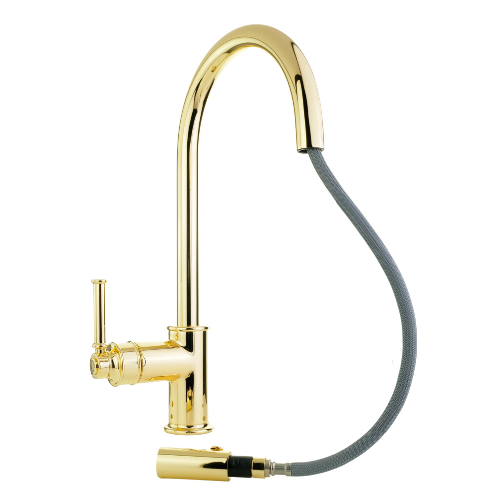 Смесители Смеситель для кухни, золото 