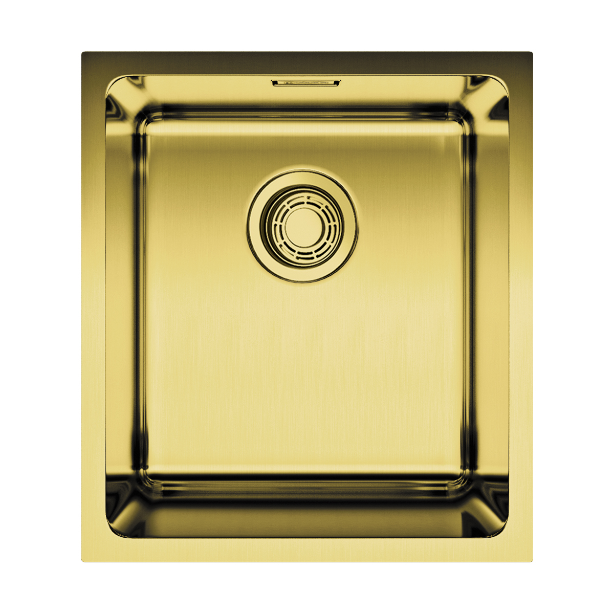 Кухонные мойки Кухонная мойка 390x440x200 Tadzava 39-U/I-LG нержавеющая сталь/светлое золото 
