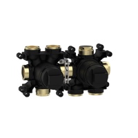 Смесители Встраиваемая часть смесителя с переключением на три положения 