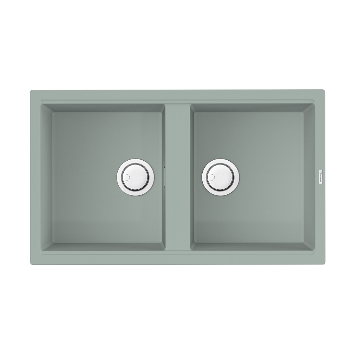 Кухонные мойки Кухонная мойка 860x510x200 Kitagawa 86-2-WG Artceramic/wind green 