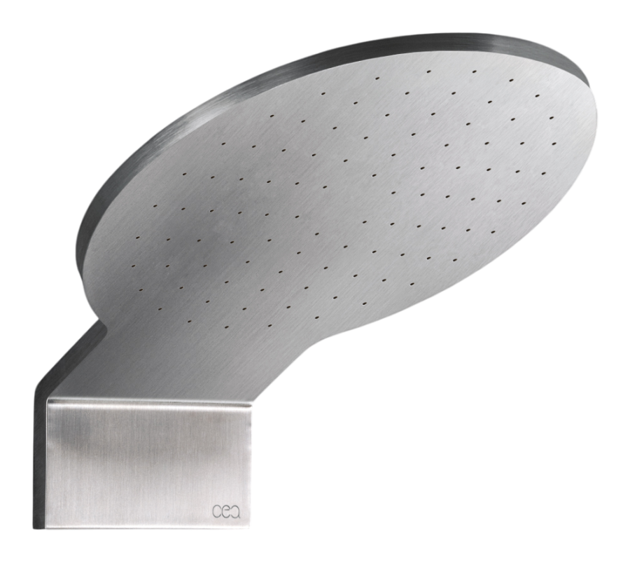 Душ верхний Free Ideas, настенный, 1 режим, P. 180 мм, внешняя часть, сталь, цвет сатинированная бронза