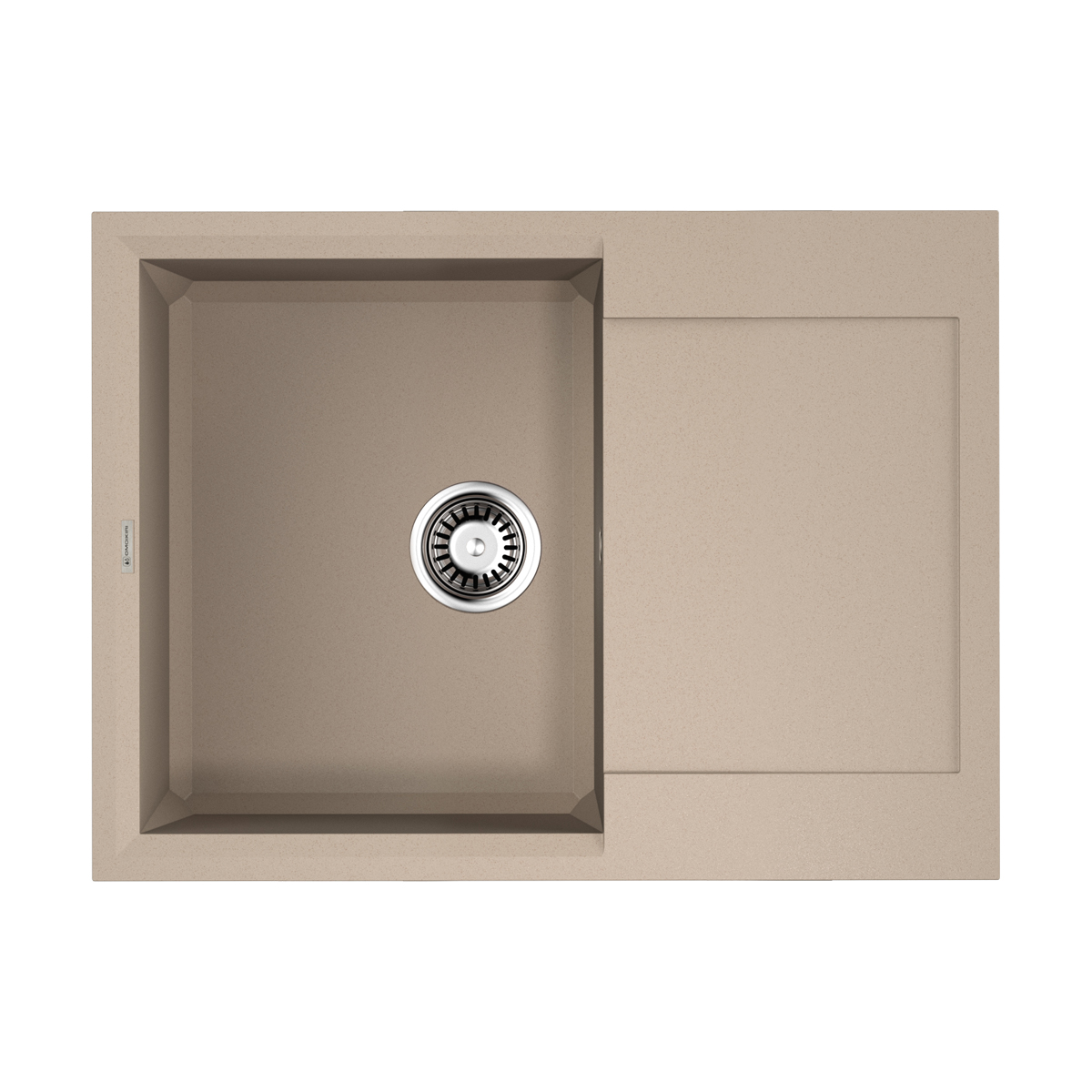 Кухонные мойки Кухонная мойка 680x500x190 Sakaime 68-SA Tetogranit/бежевый 