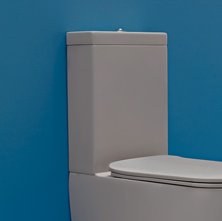 Бачок для унитаза-моноблока, Grigio matt