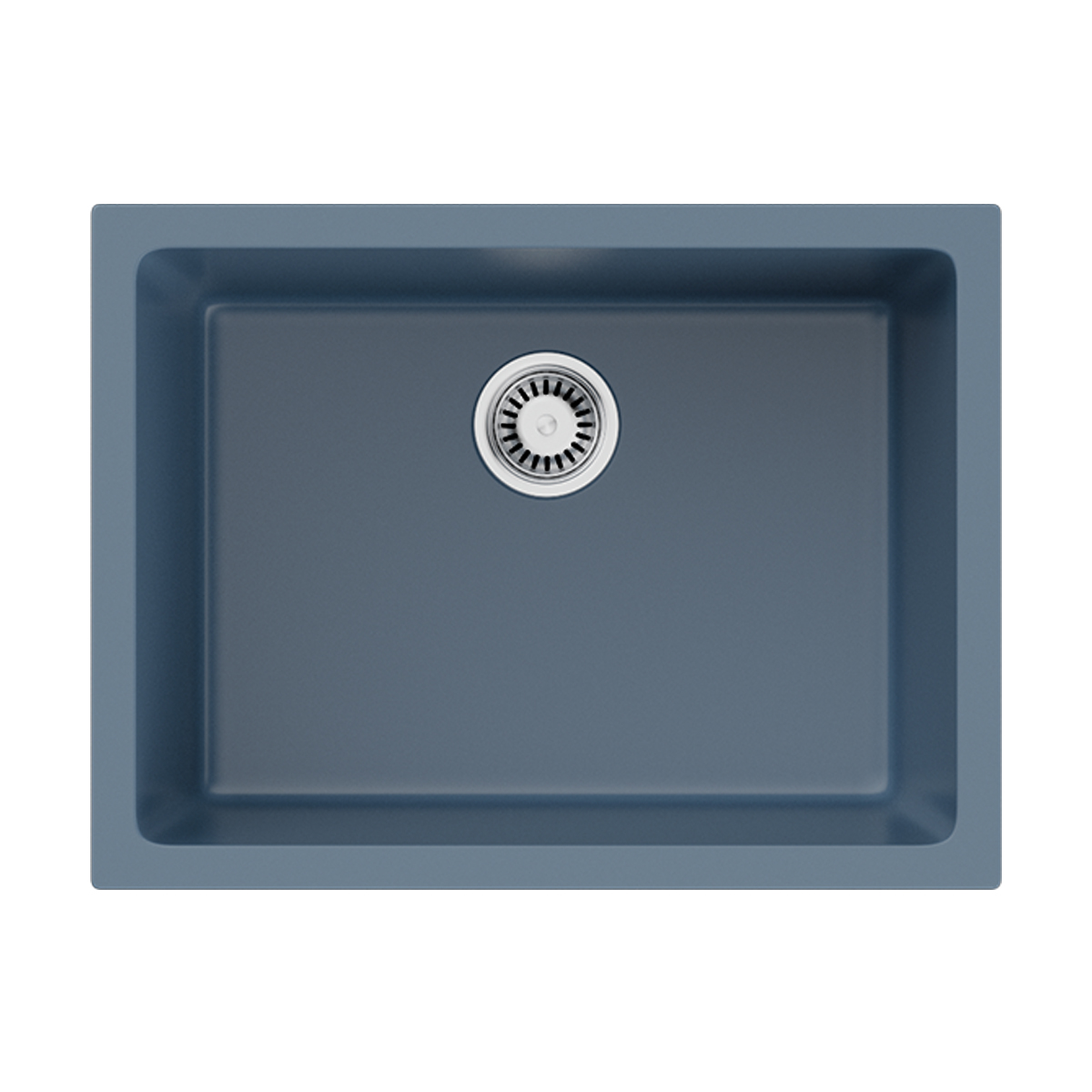 Кухонные мойки Кухонная мойка 610x460x255 Okinoshima 61-U/I-SB Natceramic/smoky blue 