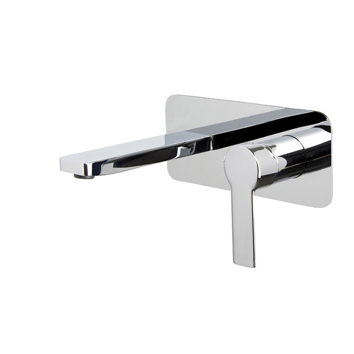 Смесители Смеситель для раковины, встраиваемый, излив 14,9 см, цвет хром 