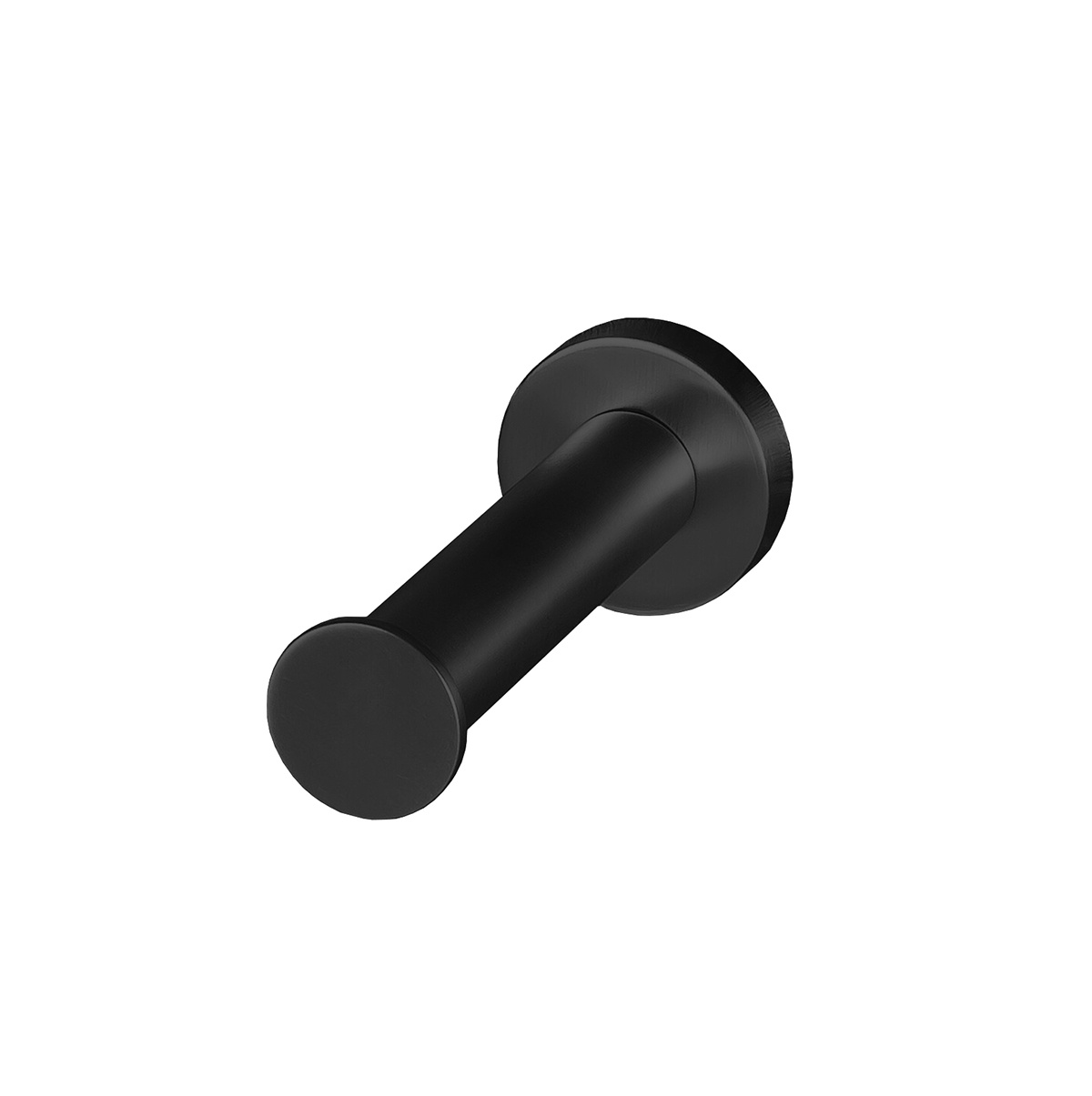 Держатель для запасного рулона туалетной бумаги, черный - матовый