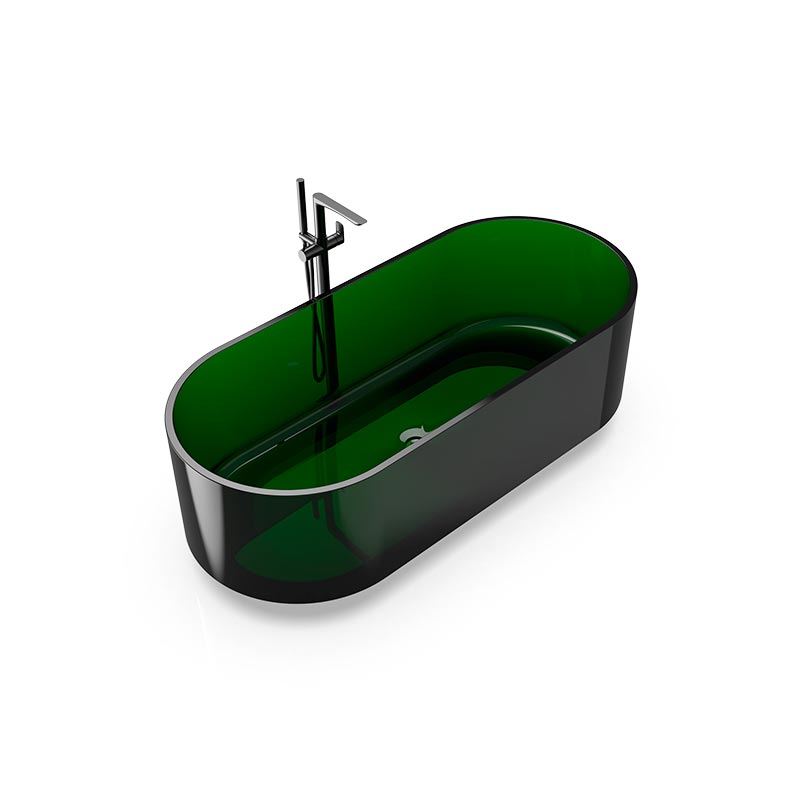 Ванны Ellipse shape Ванна 170x75x56 см, цвет Malachit # 090 (Blackish Green 0700-AL497-19) 