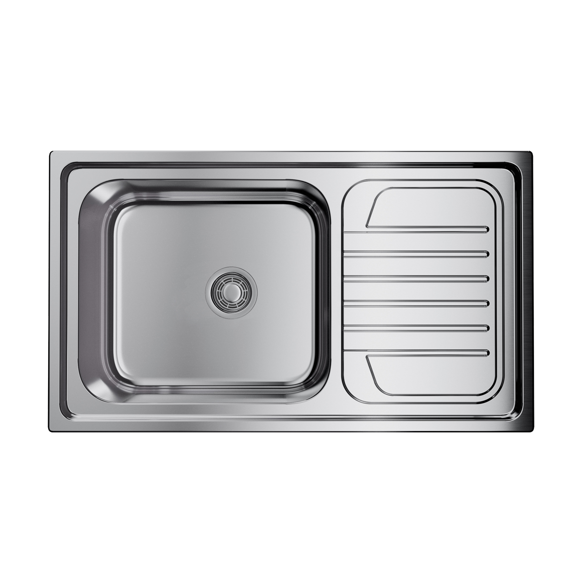 Кухонные мойки Кухонная мойка 860x500x185 Haruna 86-IN нержавеющая сталь/нержавеющая сталь 