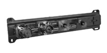 Смесители Внутр. часть смес-ля для ванны с переключателем на 2 потока 