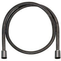 Комплектующие Шланг для душа 125 см (хром черный шлифованный) 