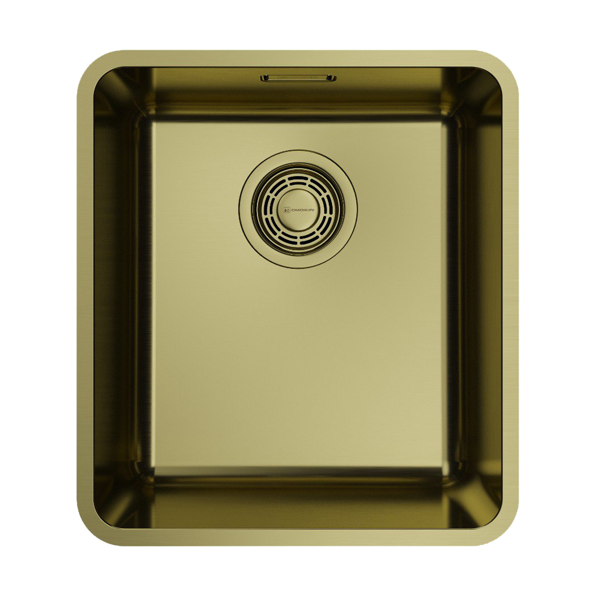 Кухонные мойки Кухонная мойка 370x415x179 Omi 37-U/I Ultra-LG нержавеющая сталь/светлое золото 