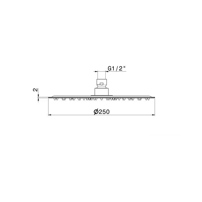 Душевая программа Круглая душевая лейка, брашированная медь, pvd 