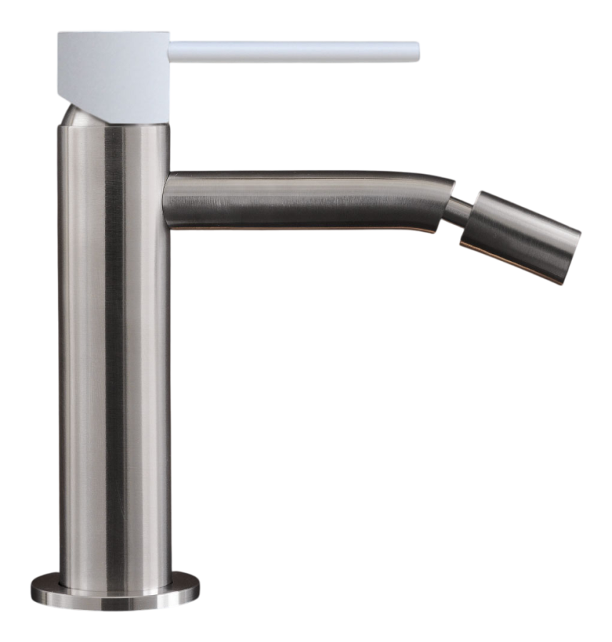 Смесители Смеситель для раковины Gastone, однорычажный, с регулируемым изливом, цвет сатинированная сталь 