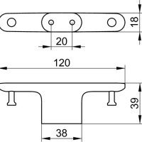 Аксессуары для ванной Двойной крючок для халата | полотенца (никель шлифованный) 