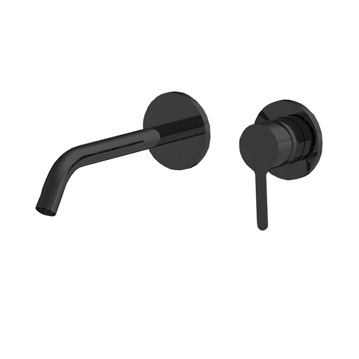 Snap Cмеситель для раковины, встраиваемый, цвет: чёрный матовый