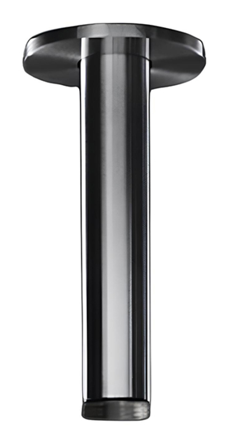 Держатель для верхнего душа Free Ideas, потолочный, H-105 мм, сталь, цвет Black Diamond сатинированный
