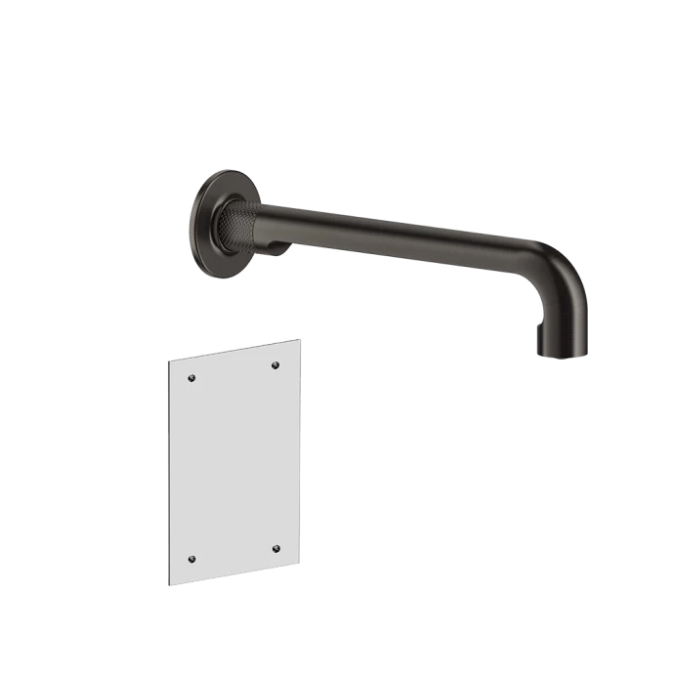 Смесители Смеситель для раковины встраиваемый, электронный, излив 260 мм, внешняя часть, цвет хром 