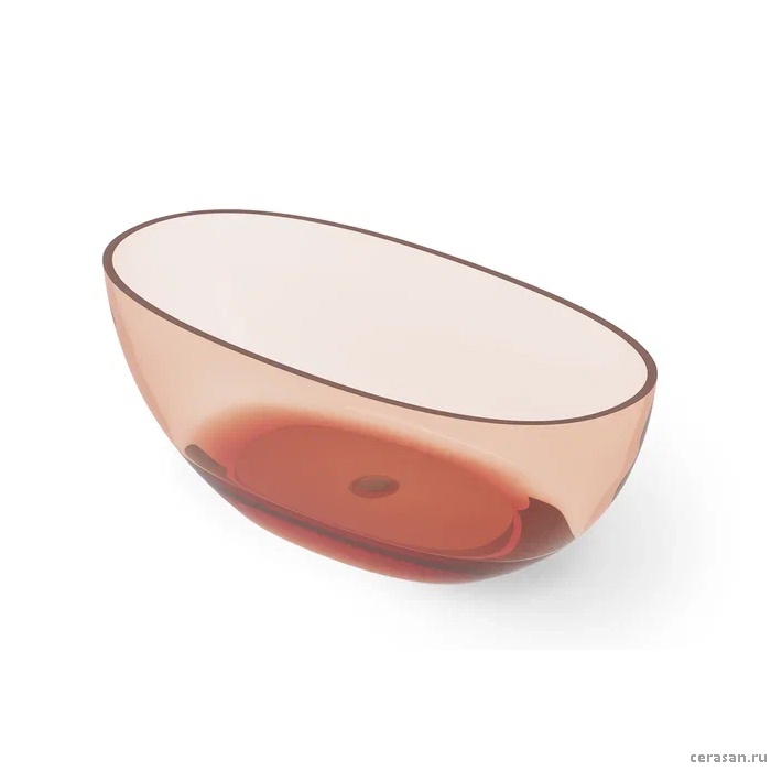 Ванны Ванна 1650х800хh580 мм отдельностоящая, цвет brown copper 