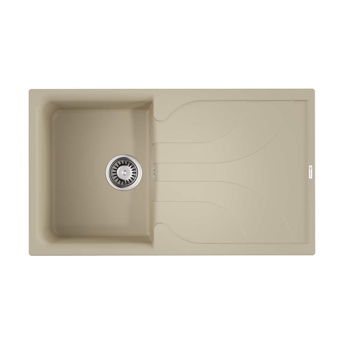 Кухонные мойки Кухонная мойка 860x500x210 Yasugata 86-BE Tetogranit/ваниль 