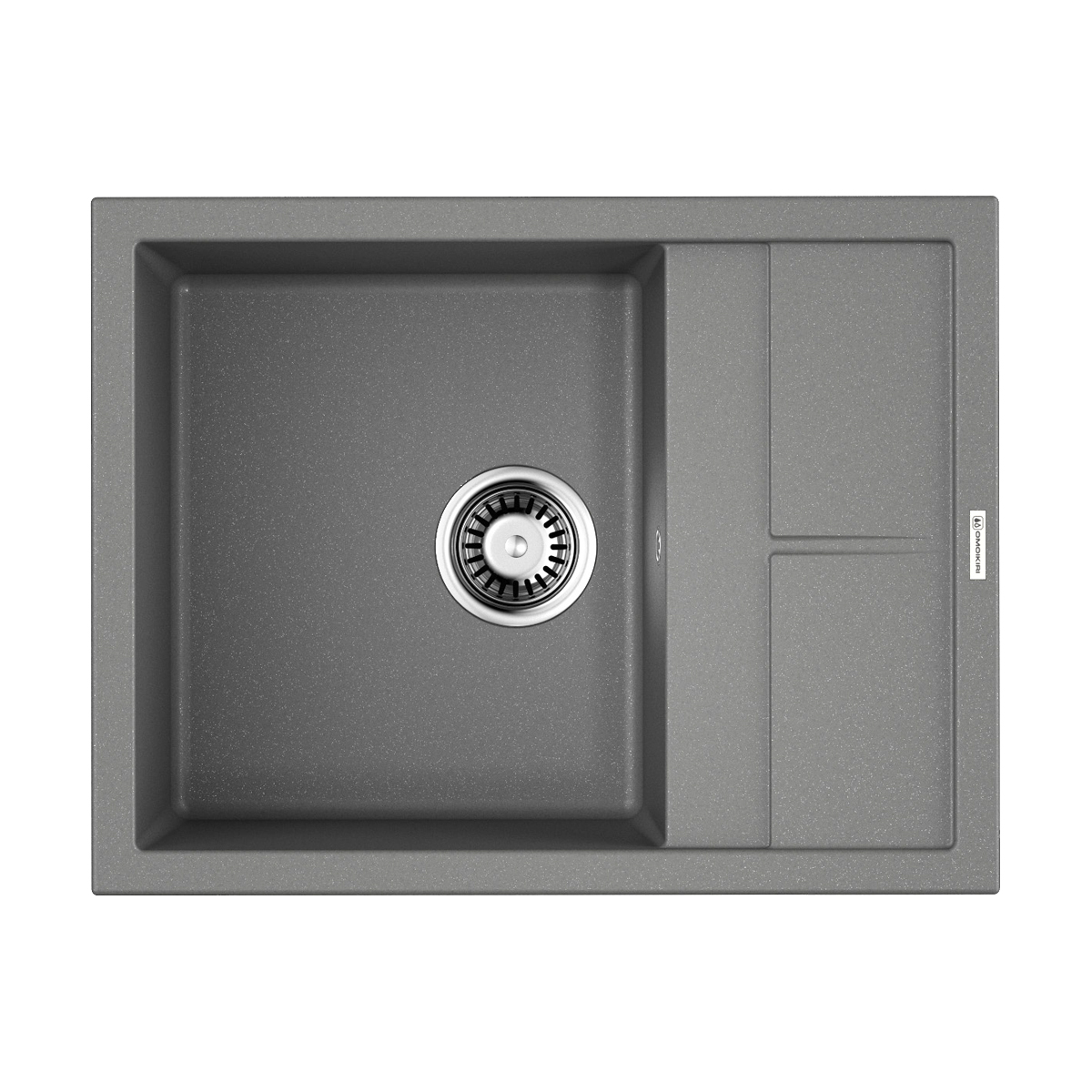 Кухонные мойки Кухонная мойка 650x500x200 Sumi 65-GR Tetogranit/leningrad grey 