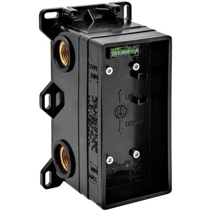 Смесители Встраиваемая часть смесителя однорычажного на 2 выхода 1/2 