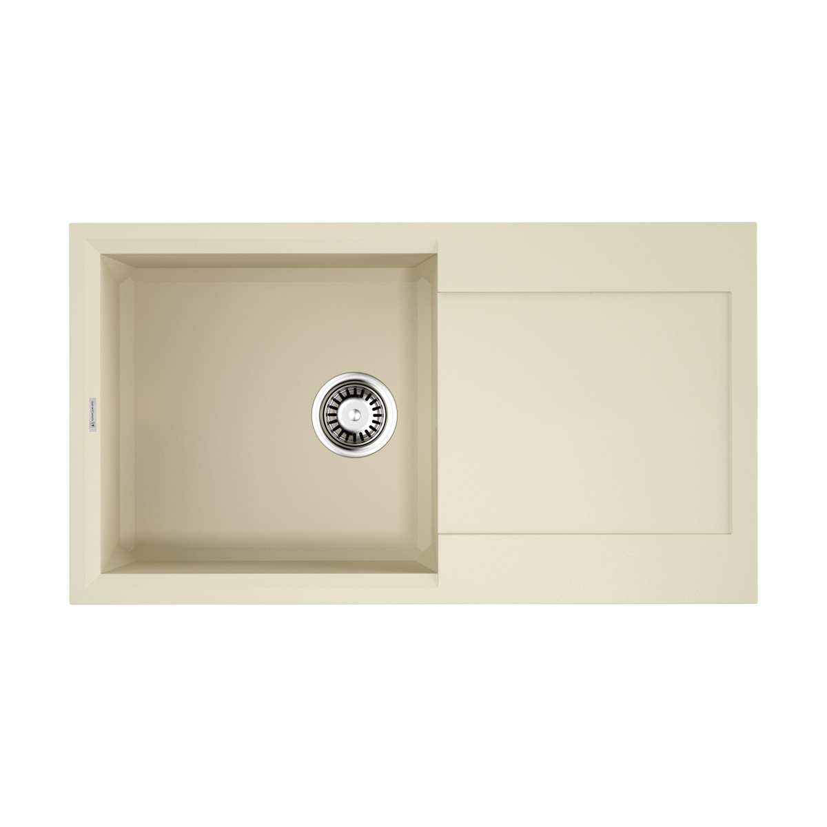 Кухонные мойки Кухонная мойка 780x435x210 Sakaime 78-BE Tetogranit/ваниль 