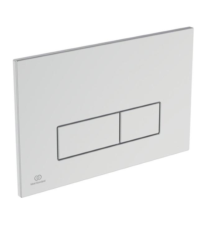 Oleas Накладная панель для унитаза, глянцевый хром