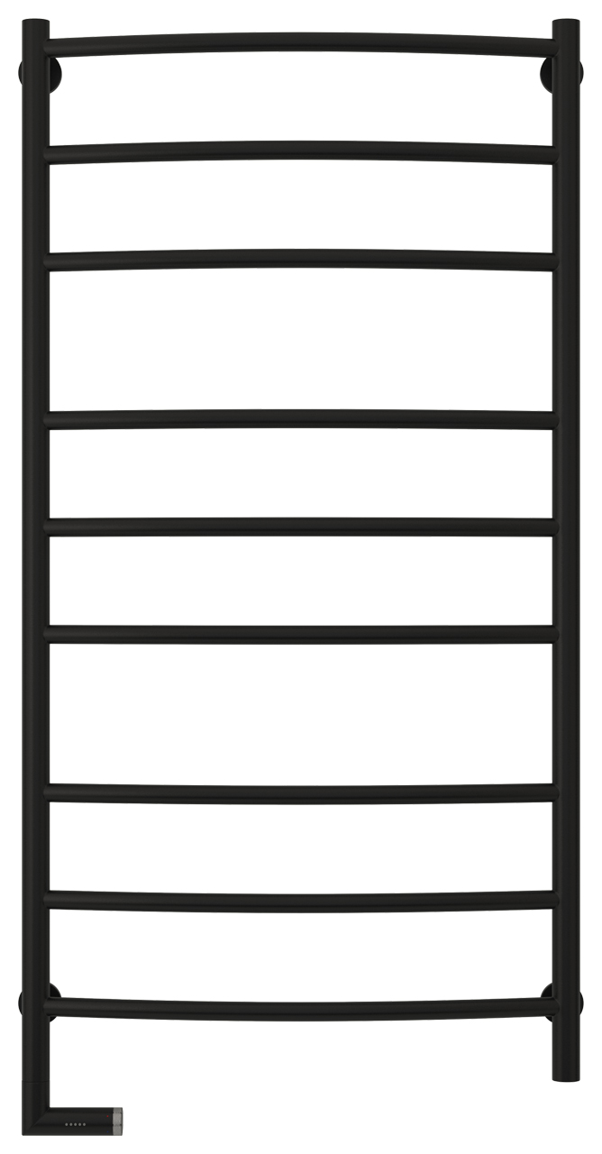 Полотенцесушители Полотенцесушитель электрический 1200х600 / МЭМ левый (Матовый чёрный) 